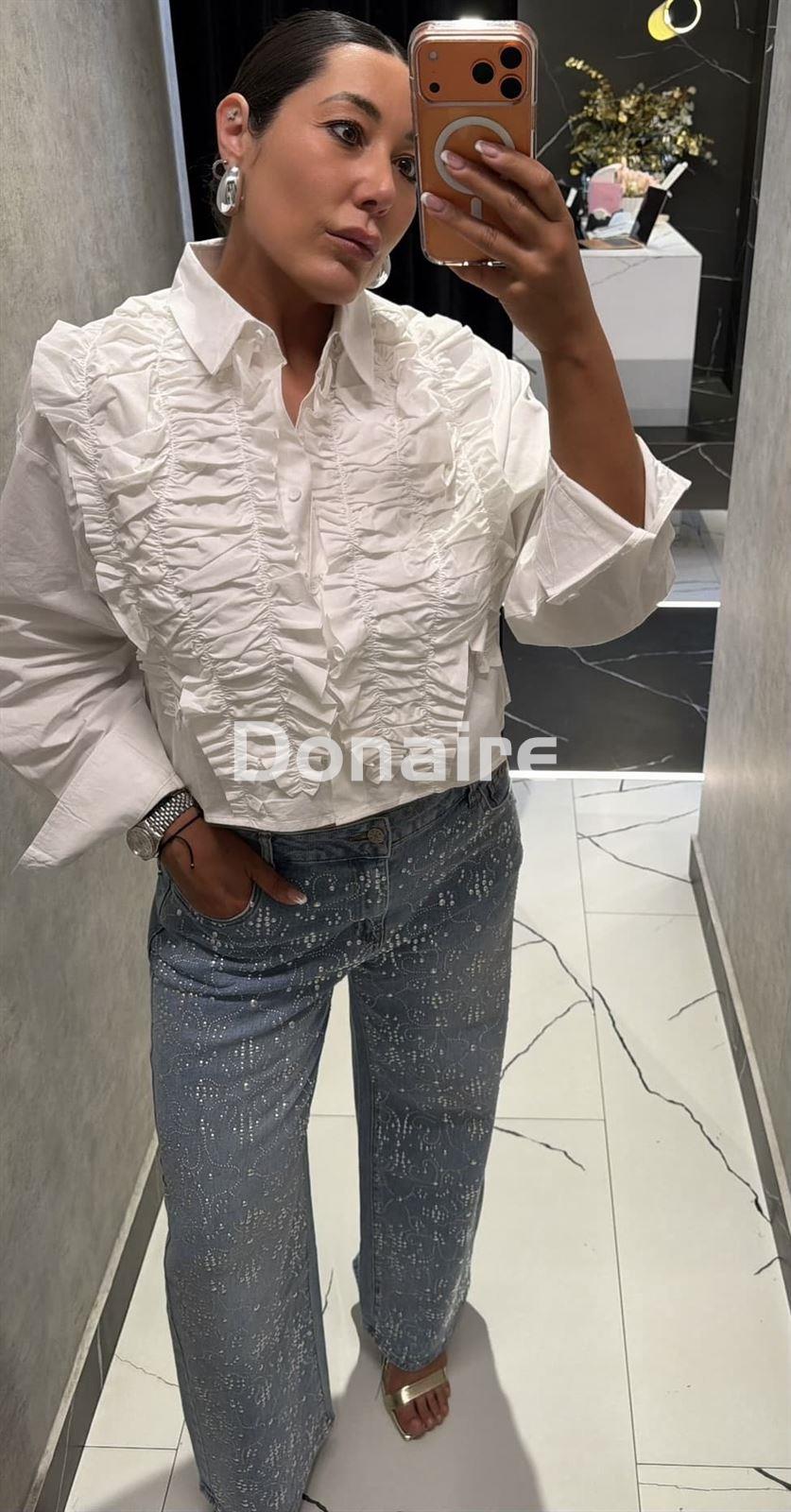 Pantalón vaquero tachas NKN - Imagen 1