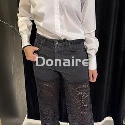Pantalón vaquero y encaje Dixie - Imagen 1