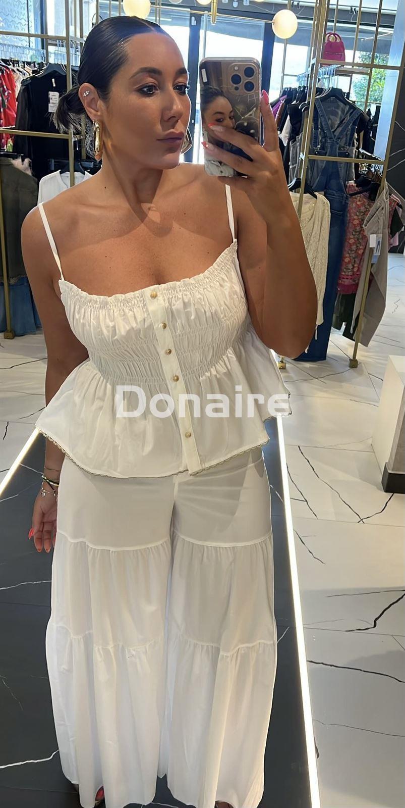 Pantalón volantes efecto falda larga NKN - Imagen 3