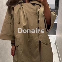 Parka tipo capa pelo interir Dixie - Imagen 1