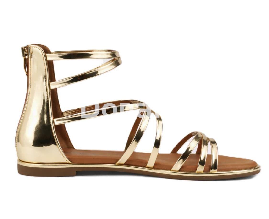 Sandalia dorada estilo romana NKN - Imagen 1