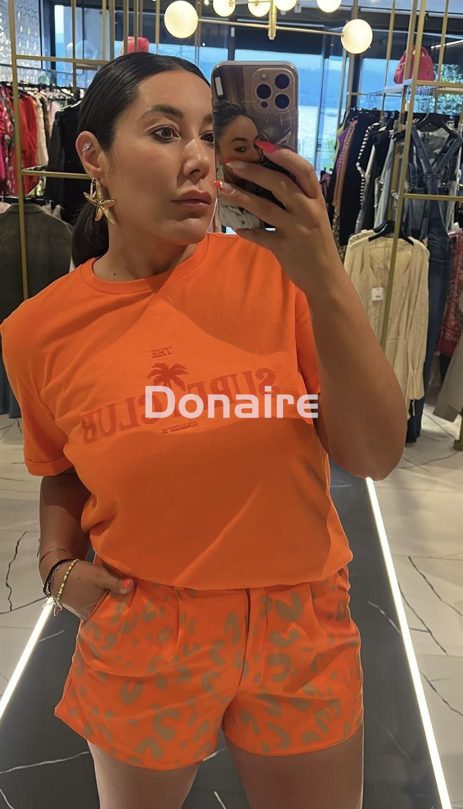 Short naranja y manchas Open - Imagen 2