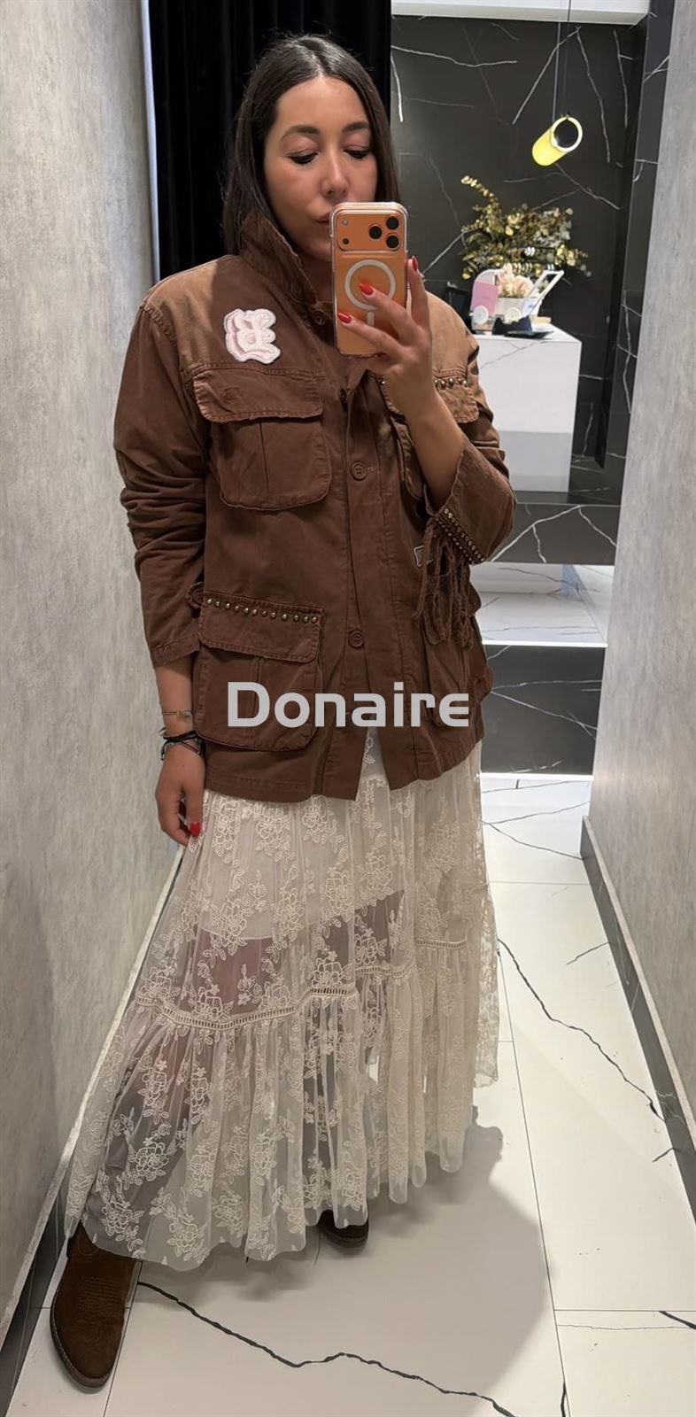 Sobrecamisa marrón BSB - Imagen 2