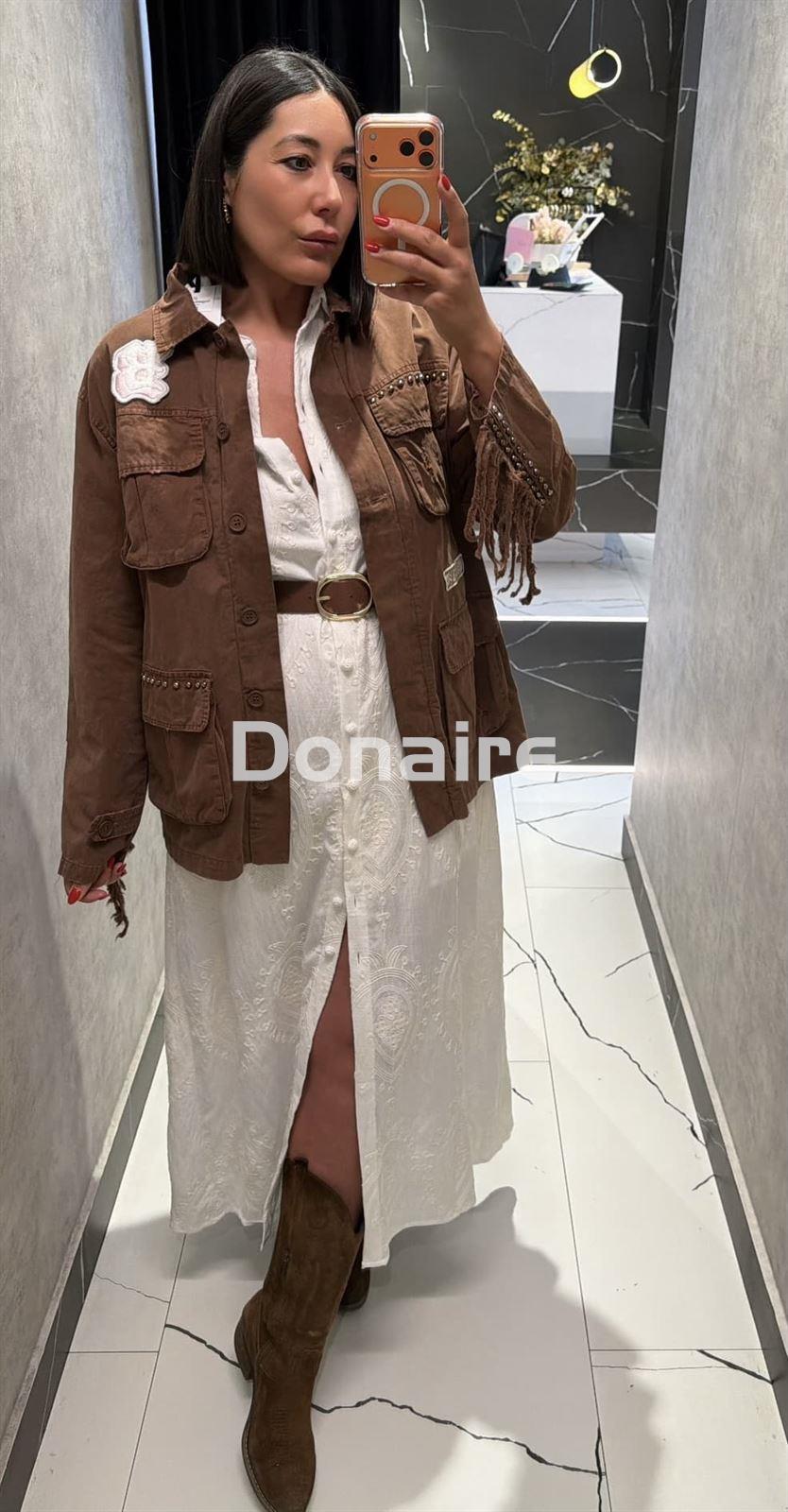 Sobrecamisa marrón BSB - Imagen 4