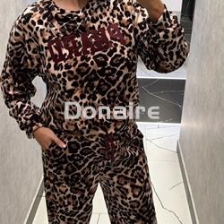 Sudadera animal print terciopelo Phard - Imagen 2