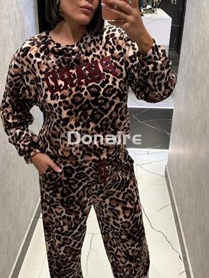 Sudadera animal print terciopelo Phard - Imagen 2