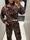 Sudadera animal print terciopelo Phard - Imagen 2