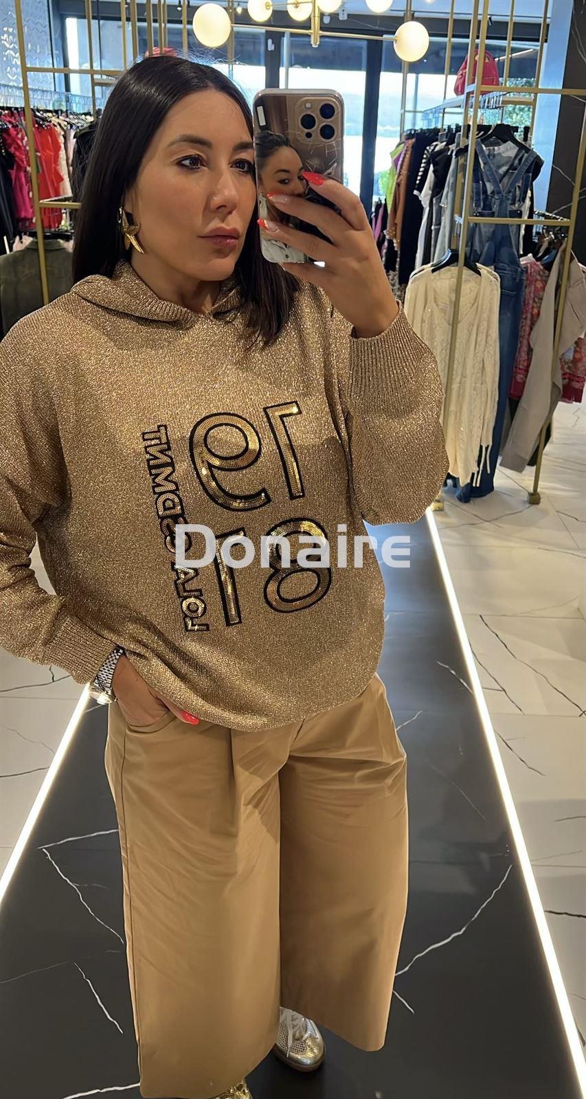 Sudadera de punto de lurex 1981 Lola Casademunt - Imagen 2