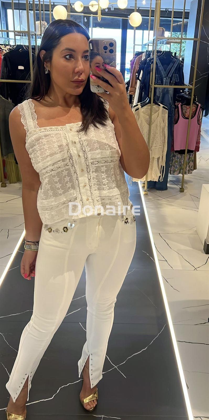 Top blonda encaje NKN - Imagen 3