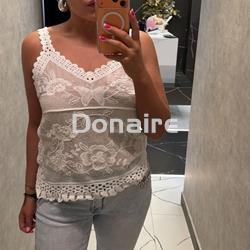 Top crochet blanco Koralline - Imagen 2