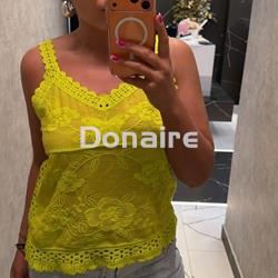 Top crochet lima Koralline - Imagen 1