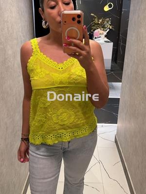 Top crochet lima Koralline - Imagen 2