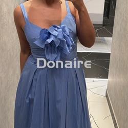 Top crop rayas azul Dixie - Imagen 2