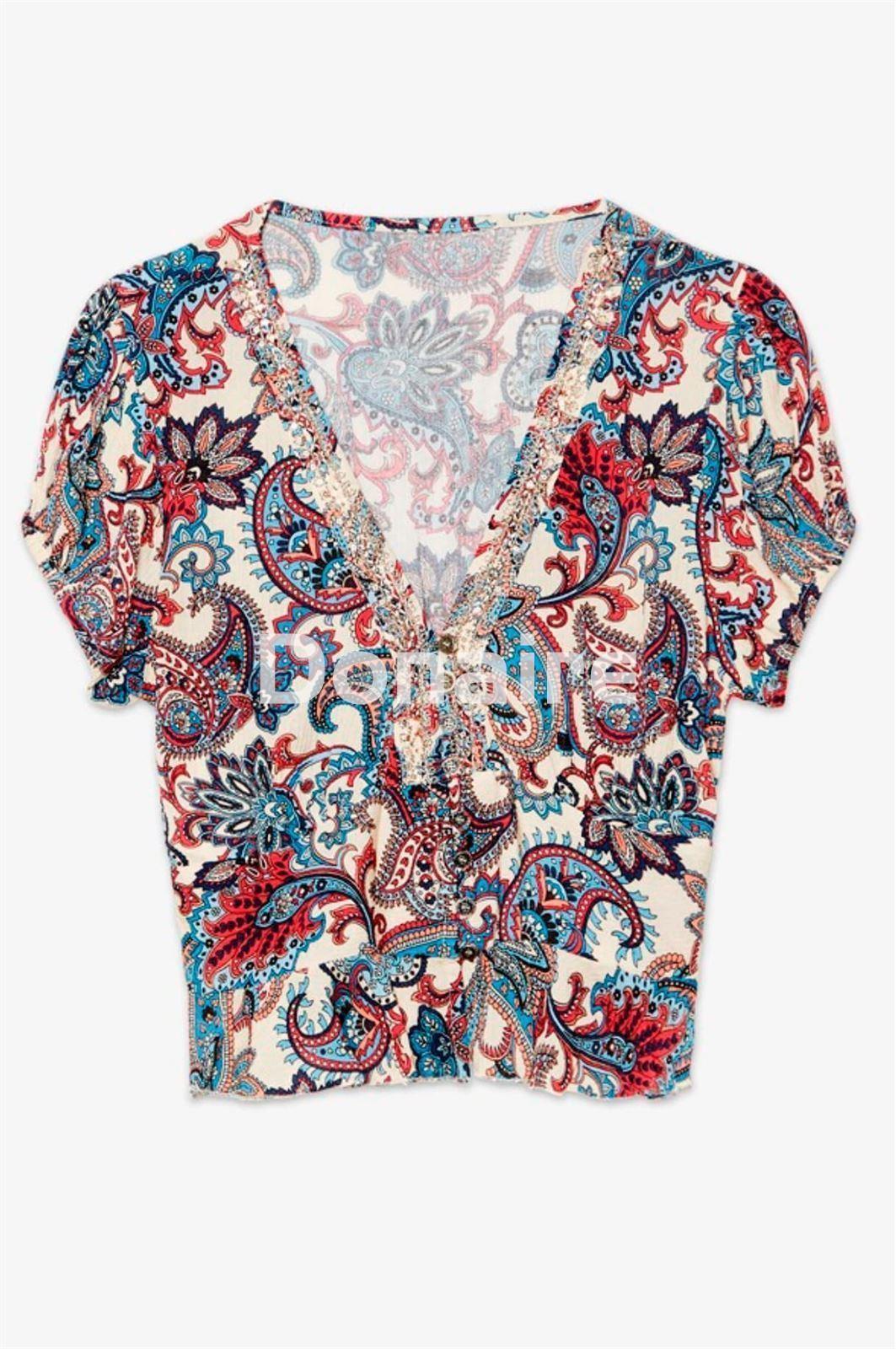 Top estampado paisley NKN - Imagen 5