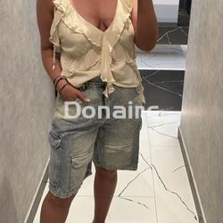 Top gasa beige Open - Imagen 1