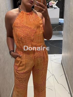 Top gasa escote halter Open - Imagen 2