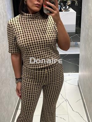 Top jacquard manga corta Goa Goa - Imagen 1