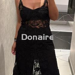 Top largo crochet negro Koralline - Imagen 2