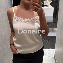 Top lencero blonda encaje NKN - Imagen 1