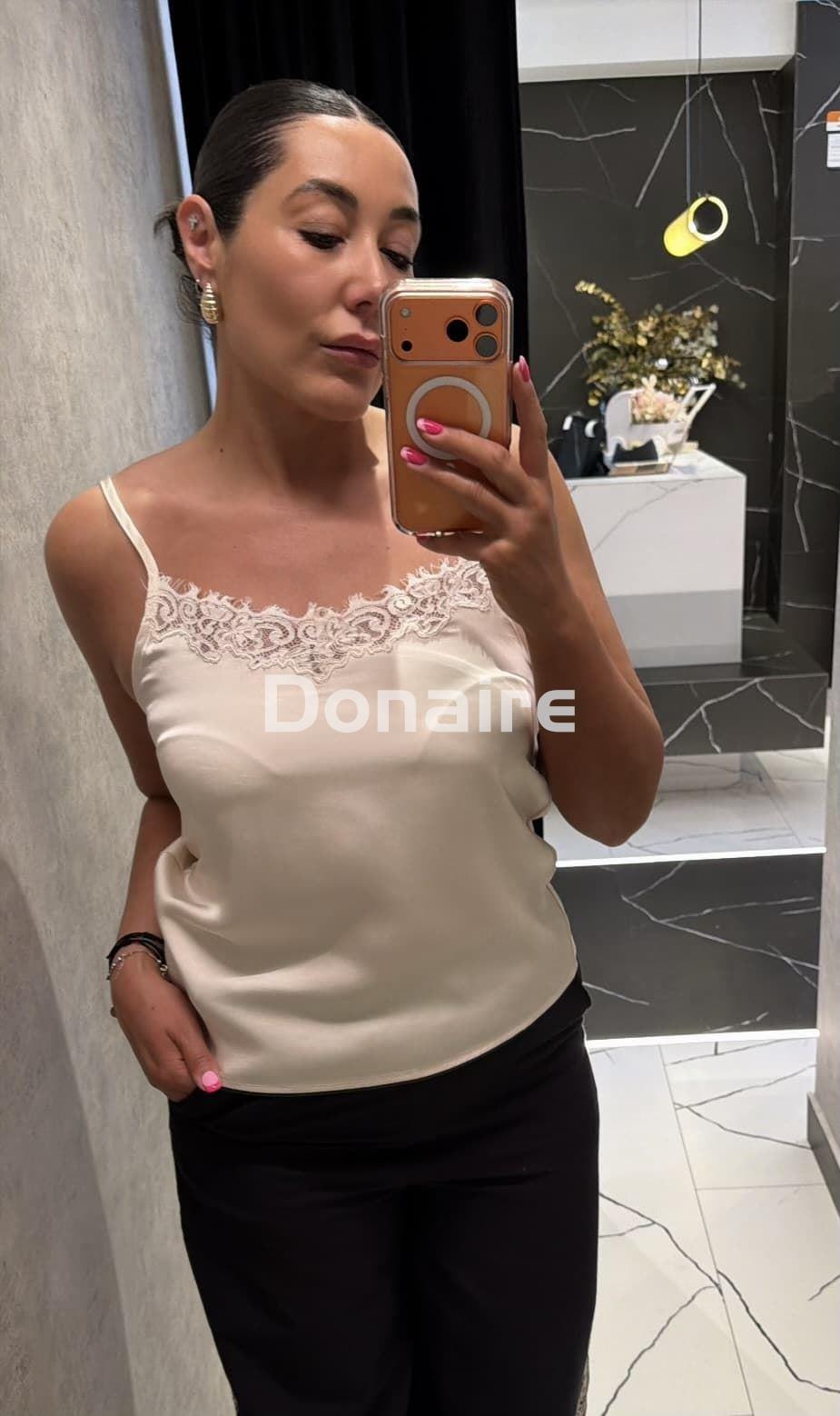 Top lencero blonda encaje NKN - Imagen 2