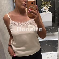 Top lencero blonda encaje NKN - Imagen 2