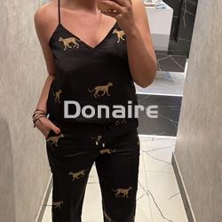 Top lencero con estampado de leopardos Lola Casademunt - Imagen 1