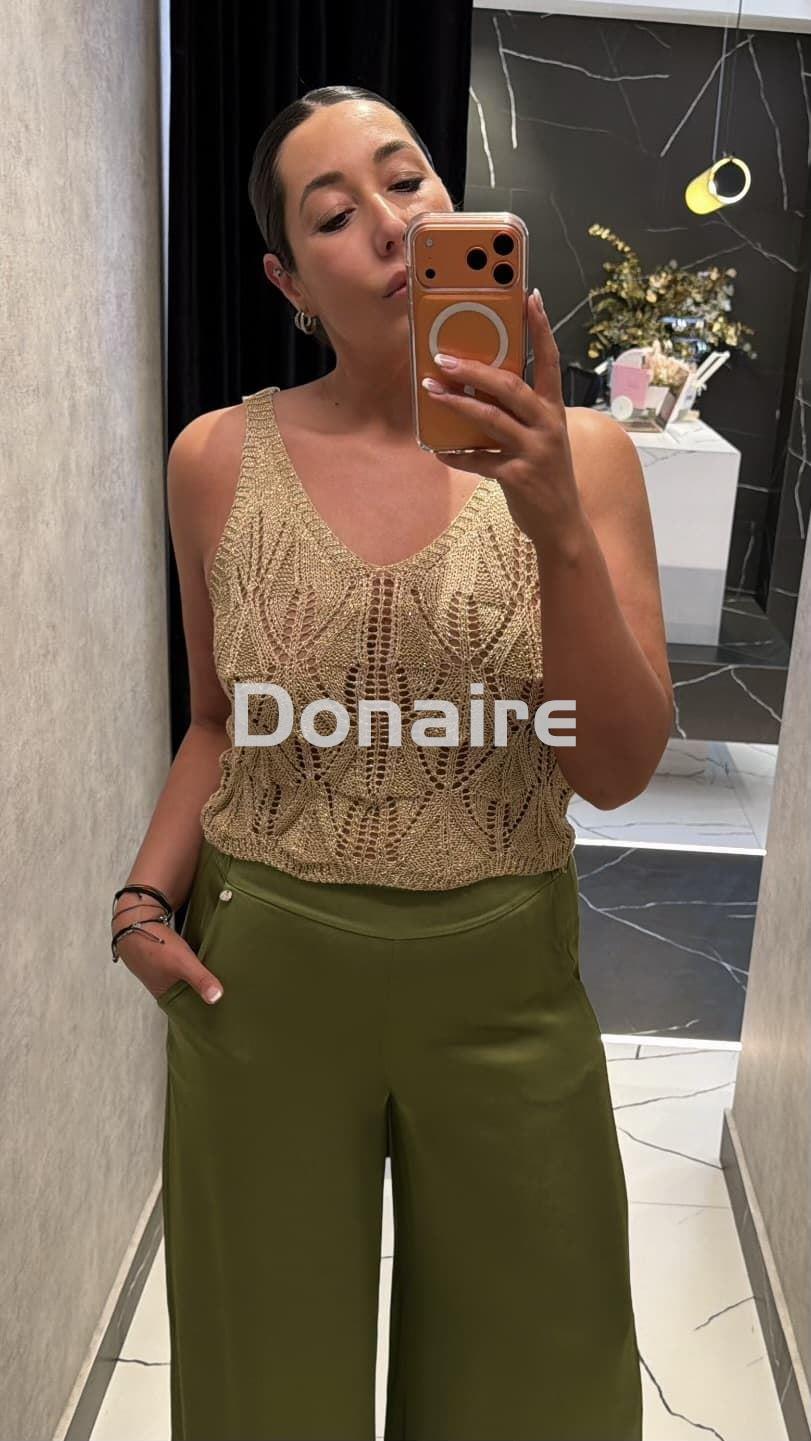 Top lurex dorado Goa Goa - Imagen 2