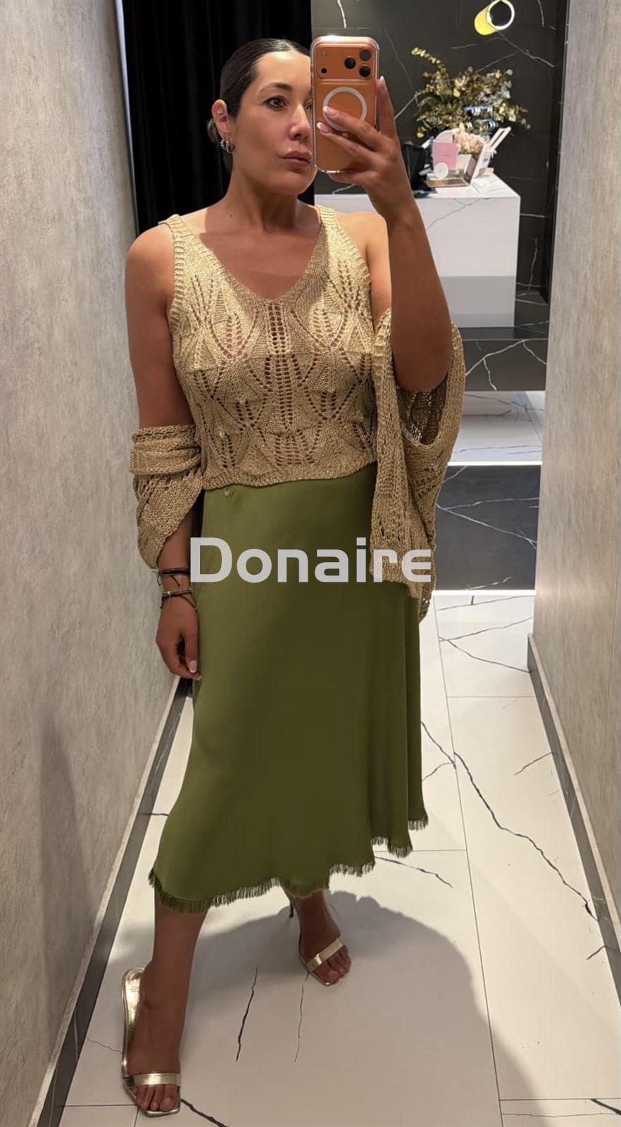 Top lurex dorado Goa Goa - Imagen 4