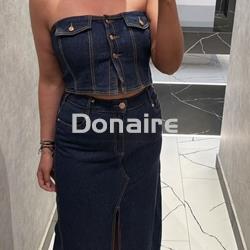 Top palabra de honor vaquero Open - Imagen 1