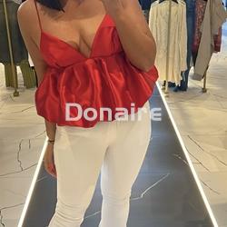 Top peplum rojo L’CECCI - Imagen 1