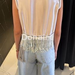 Top tachas y flecos BSB - Imagen 2