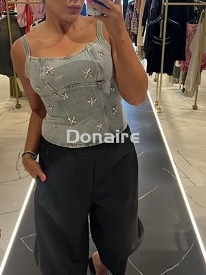 Top vaquero Koralline - Imagen 1