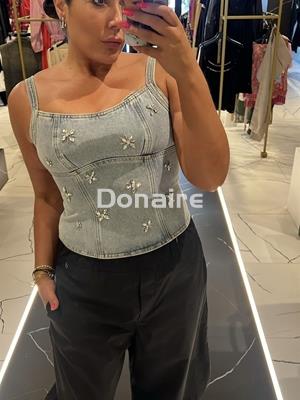 Top vaquero Koralline - Imagen 2