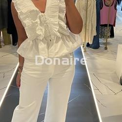 Top volantes plisados NKN - Imagen 1