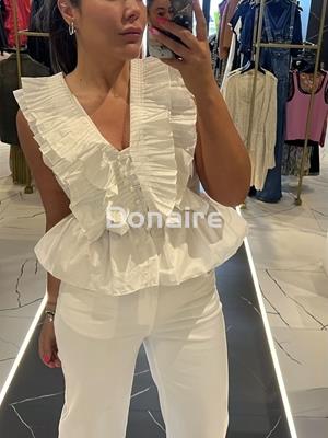 Top volantes plisados NKN - Imagen 2