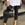 Vaquero negro flare crop strass Phard - Imagen 1