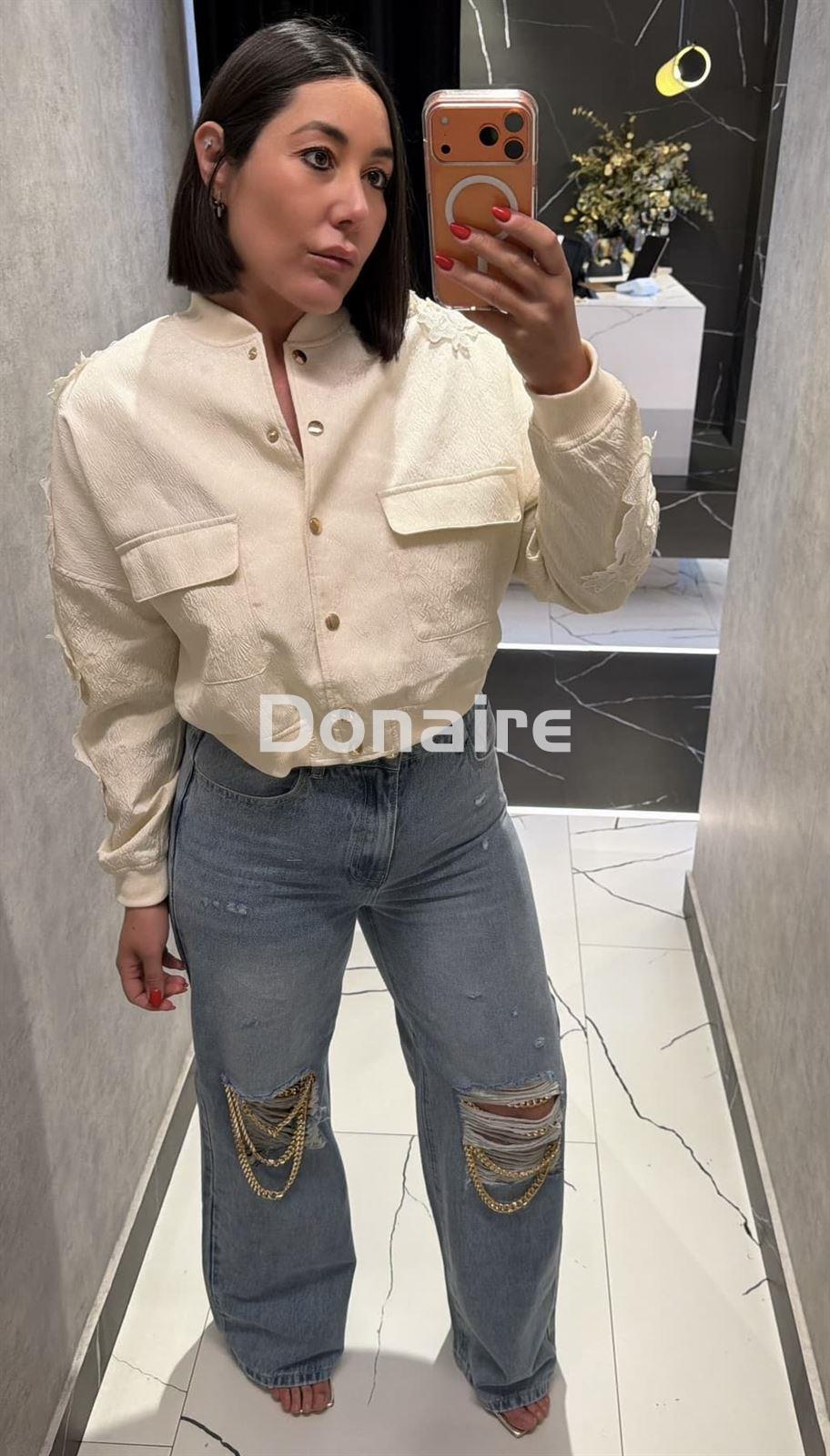 Vaquero rotos y cadenas Trash and Luxury - Imagen 1