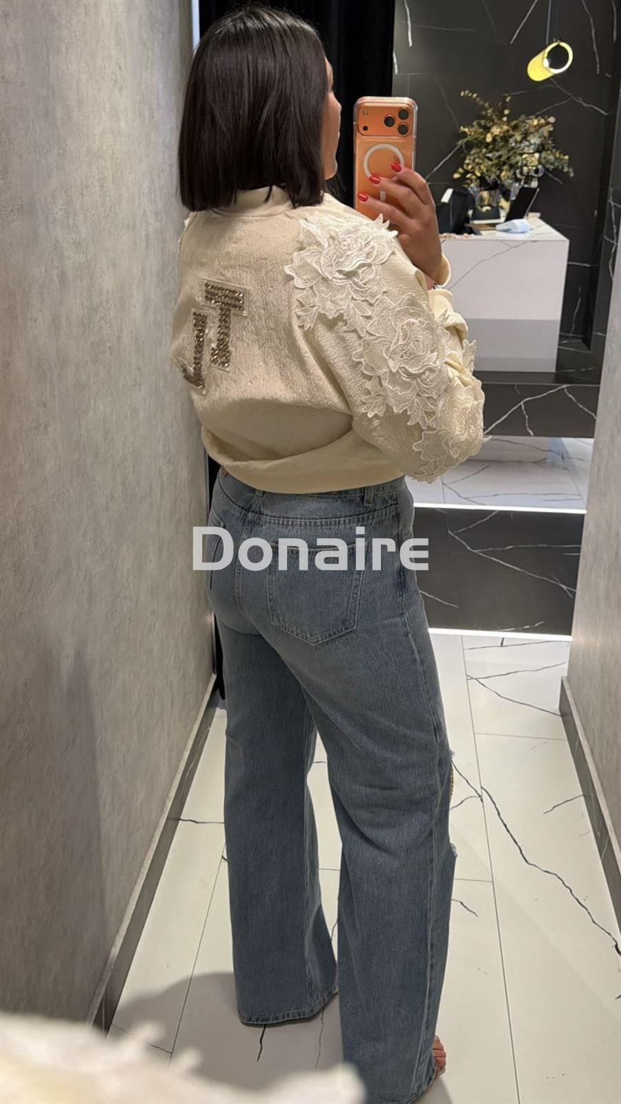 Vaquero rotos y cadenas Trash and Luxury - Imagen 2