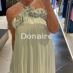 Vestido aguamarina Dixie - Imagen 2