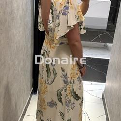 Vestido amarillo print floral Lez a Lez - Imagen 2