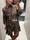 Vestido animal print con lazada Dixie - Imagen 2