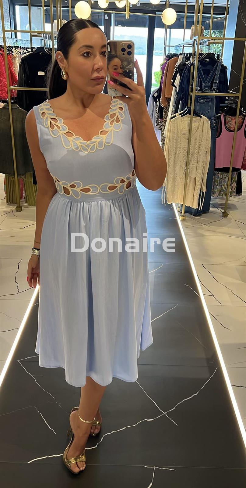 Vestido azul Goa Goa - Imagen 1