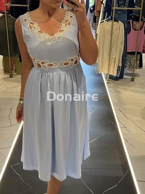 Vestido azul Goa Goa - Imagen 1