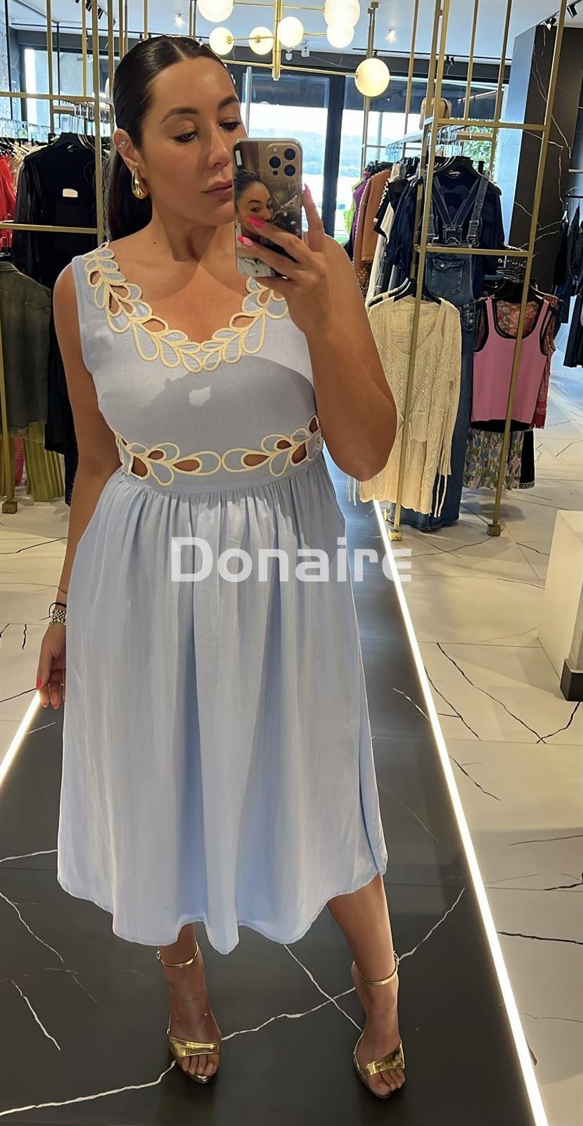 Vestido azul Goa Goa - Imagen 2