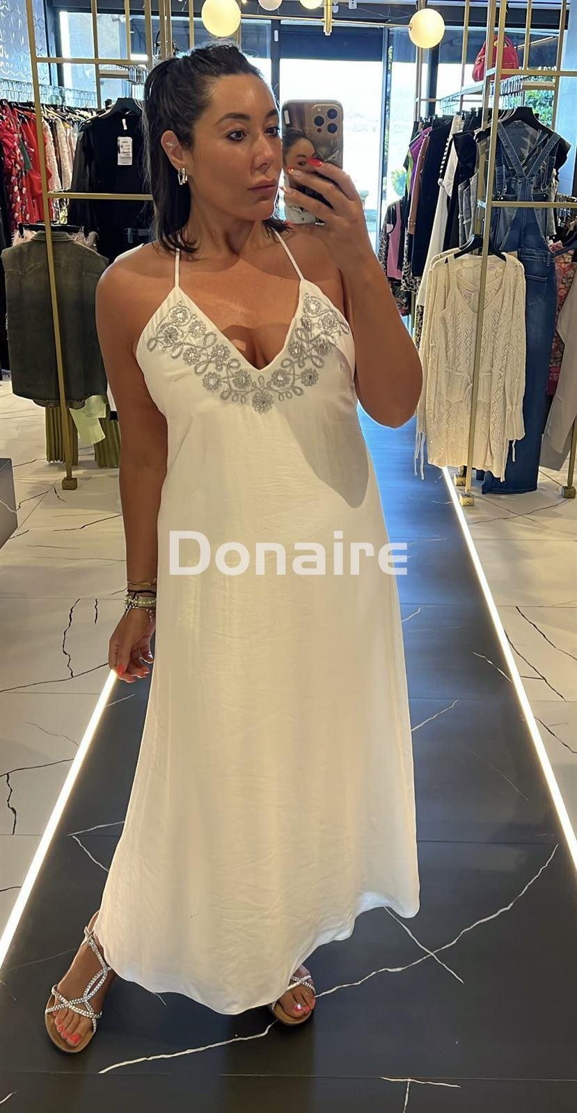 Vestido blanco largo Lez a Lez - Imagen 1