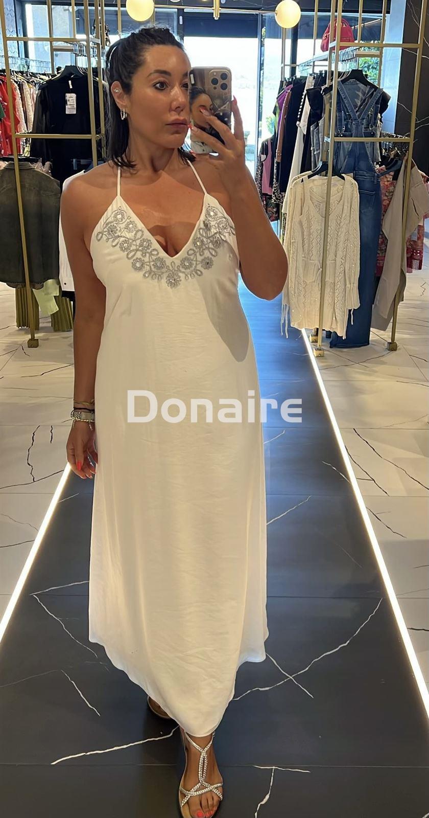 Vestido blanco largo Lez a Lez - Imagen 2