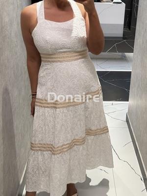 Vestido calado con motivos paisley NKN - Imagen 1