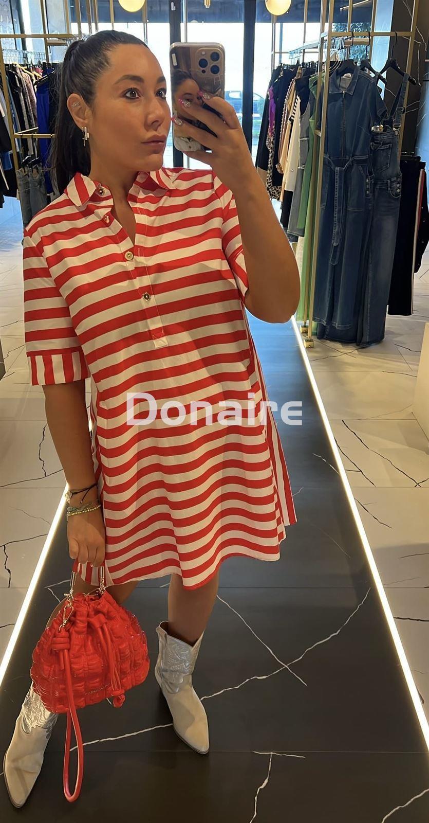 Vestido camisero rayas Lola Casademunt - Imagen 2
