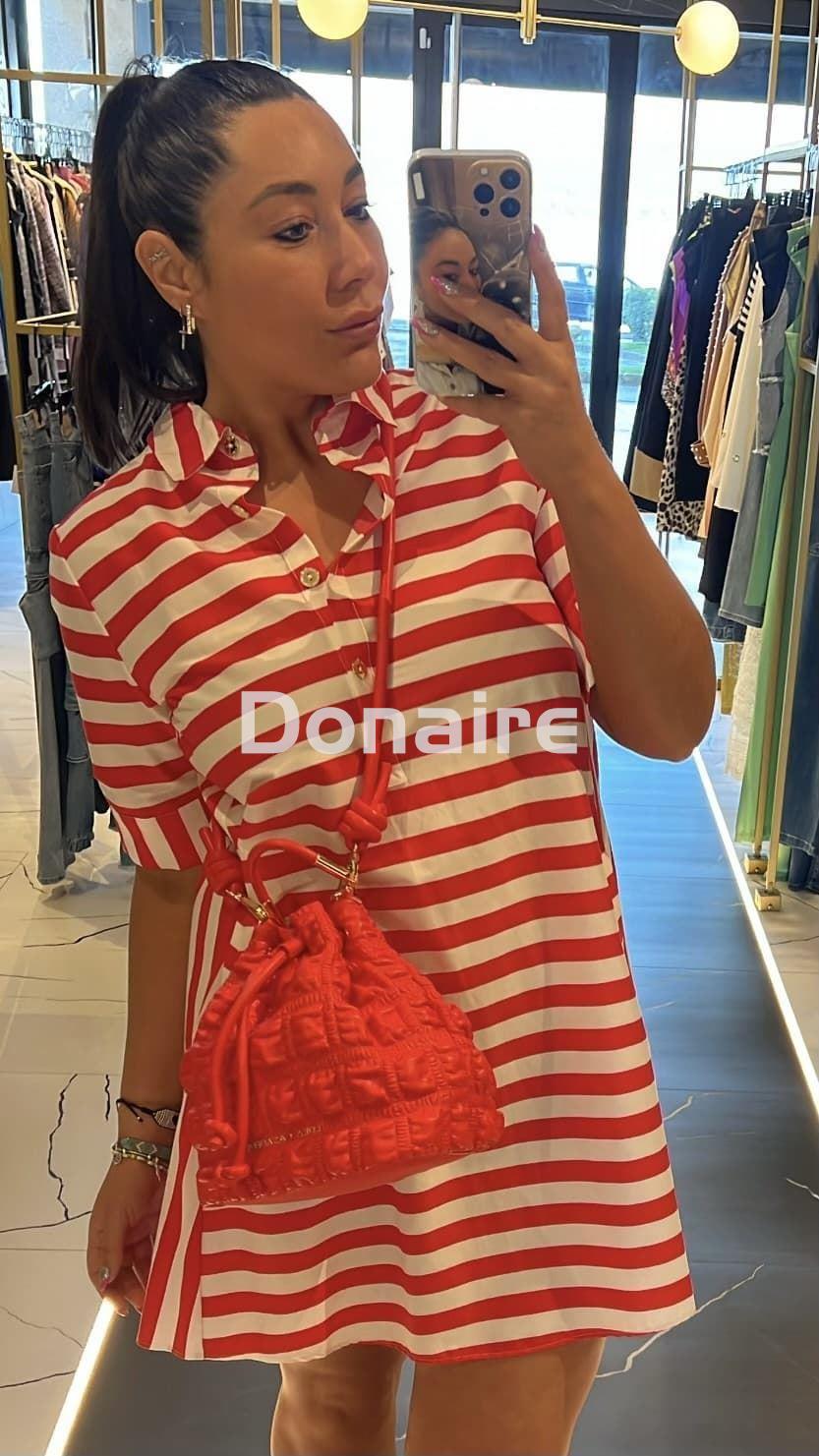 Vestido camisero rayas Lola Casademunt - Imagen 4