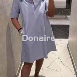 Vestido camisero rayas Lola Casademunt - Imagen 1